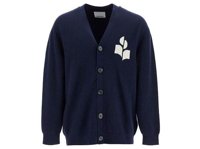 Isabel Marant Cardigan Blu - vista 4