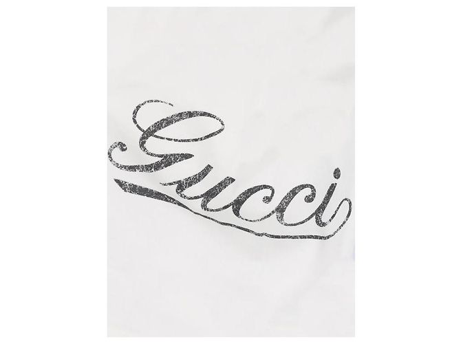 Gucci Camiseta de jersey de algodón estampado Blanco - vista 6