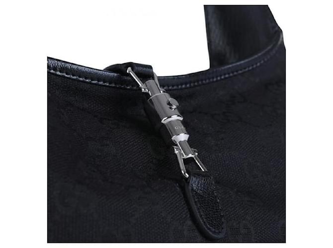 Gucci Borsa a Spalla Jackie Slim Medium Nero - vista 11