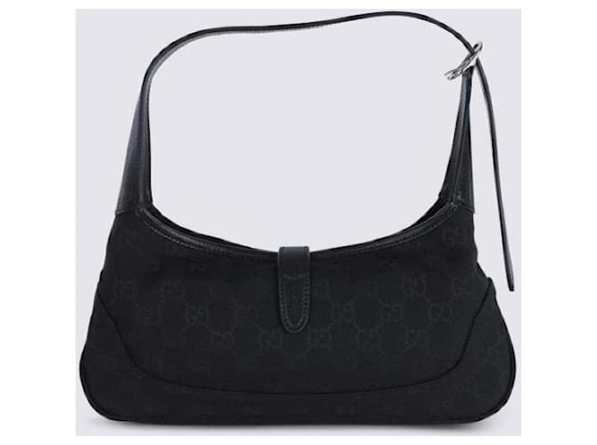 Gucci Borsa a Spalla Jackie Slim Medium Nero - vista 8