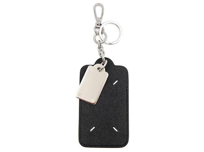 Maison Martin Margiela Portacarte portachiavi Stitch Nero - vista 5