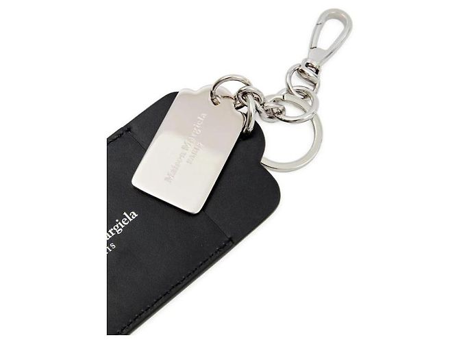 Maison Martin Margiela Portacarte portachiavi Stitch Nero - vista 6