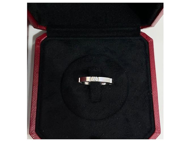 Cartier Myon Panda Ehering aus Weißgold und Diamanten - Ansicht 2