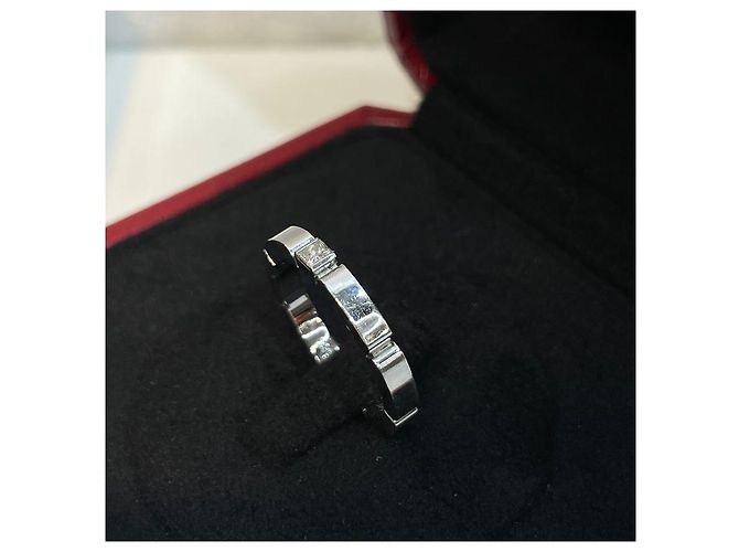 Cartier Myon Panda Ehering aus Weißgold und Diamanten - Ansicht 3
