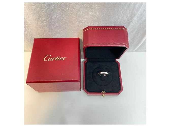 Cartier Myon Panda Ehering aus Weißgold und Diamanten - Ansicht 8