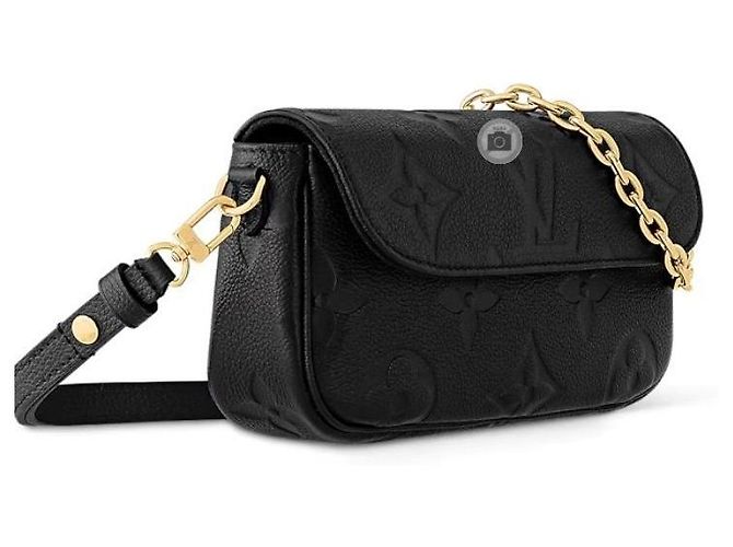 Louis Vuitton Clutch Wallet On Chain Ivy Black Nero - vista 5