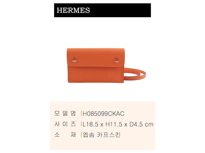 Hermès Cartera Nap Roja - vista 3