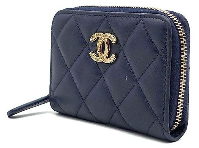 Chanel Kartenetui aus Lammleder Schwarz - Ansicht 2
