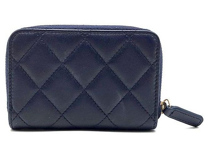 Chanel Kartenetui aus Lammleder Schwarz - Ansicht 3