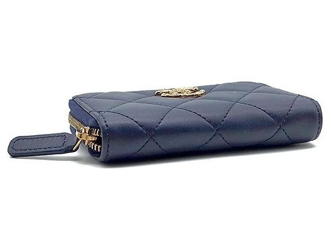 Chanel Kartenetui aus Lammleder Schwarz - Ansicht 5