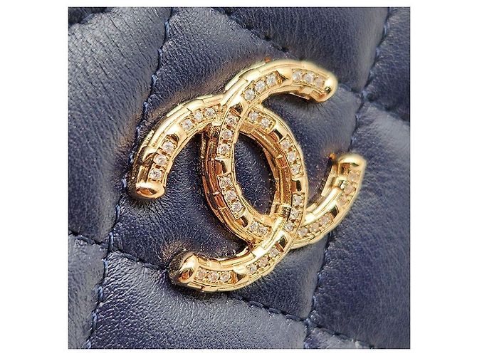 Chanel Kartenetui aus Lammleder Schwarz - Ansicht 7