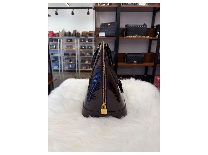Louis Vuitton Borsa Tote Alma GM in Vernis Multicolore - vista 7