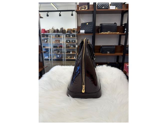 Louis Vuitton Borsa Tote Alma GM in Vernis Multicolore - vista 8