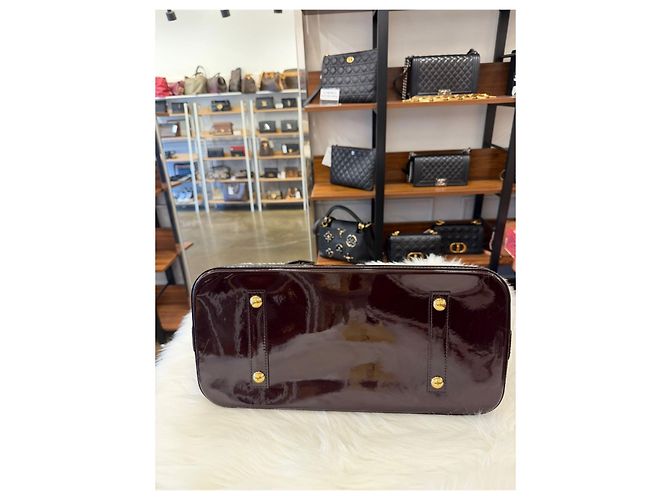 Louis Vuitton Borsa Tote Alma GM in Vernis Multicolore - vista 9