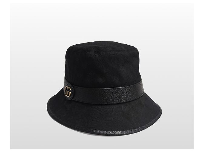 Gucci Bucket Hat aus GG Canvas Original Schwarz - Ansicht 3