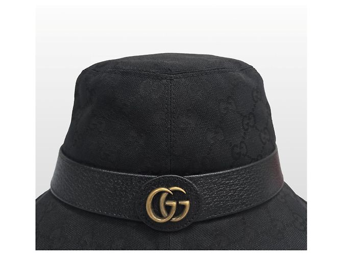 Gucci Bucket Hat aus GG Canvas Original Schwarz - Ansicht 4