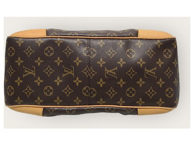 Louis Vuitton Borsa a tracolla Tote Elastella in Monogram Canvas Marrone - vista 6
