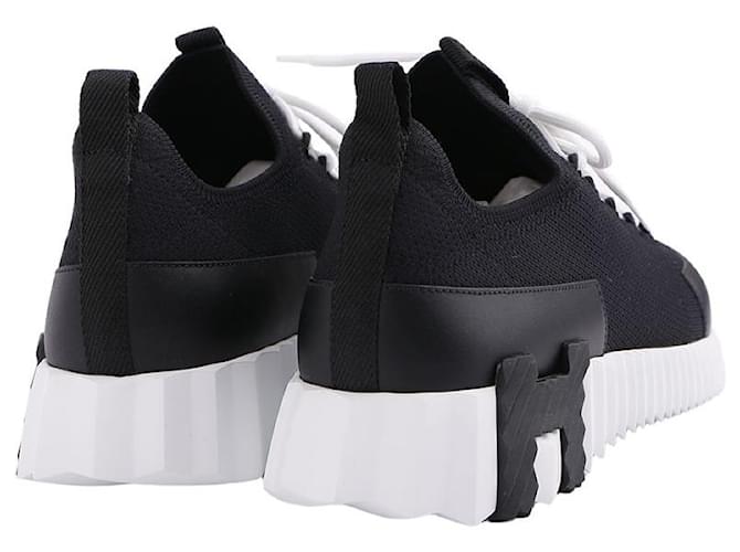 Hermès Tênis slip-on Lift para mulher Preto - vista 9