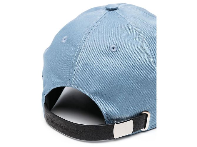 Alexander Mcqueen Baseballkappe mit besticktem Logo Blau - Ansicht 2