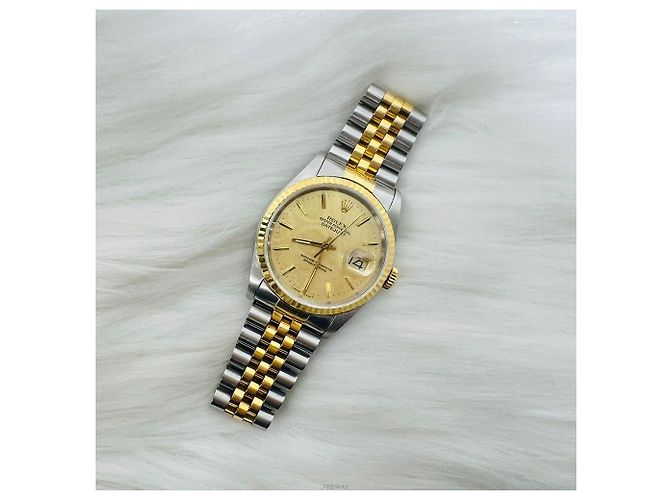 Rolex Orologio Oyster Perpetual Datejust da uomo Multicolore - vista 6