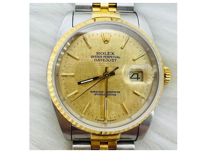 Rolex Orologio Oyster Perpetual Datejust da uomo Multicolore - vista 7