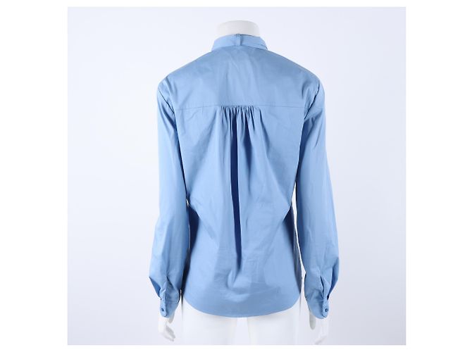 Camisa de manga larga Gucci Azul - vista 3