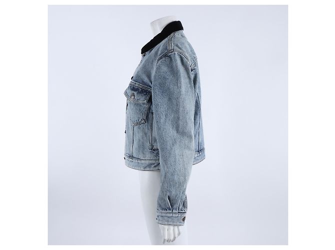 Louis Vuitton Denim-Jacke Blau - Ansicht 2