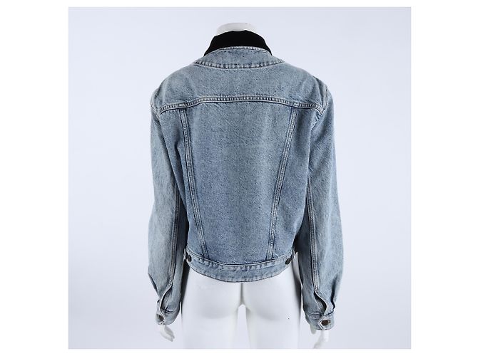 Louis Vuitton Denim-Jacke Blau - Ansicht 3