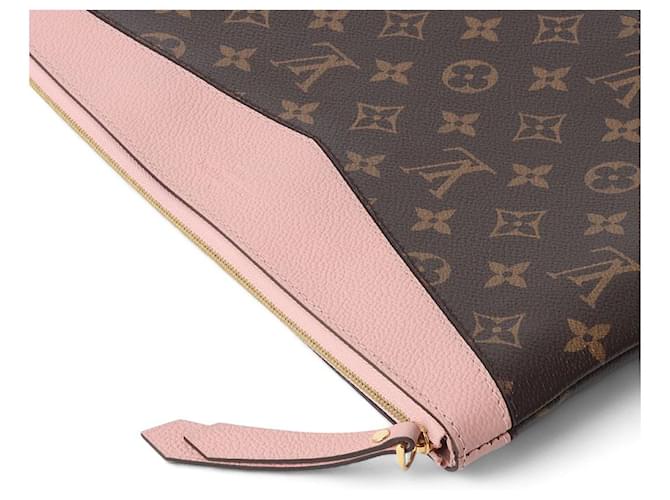 Louis Vuitton Pochette Monogram Daily Rosa - vista 3
