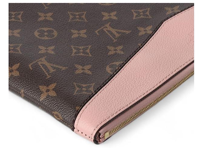 Louis Vuitton Pochette Monogram Daily Rosa - vista 4