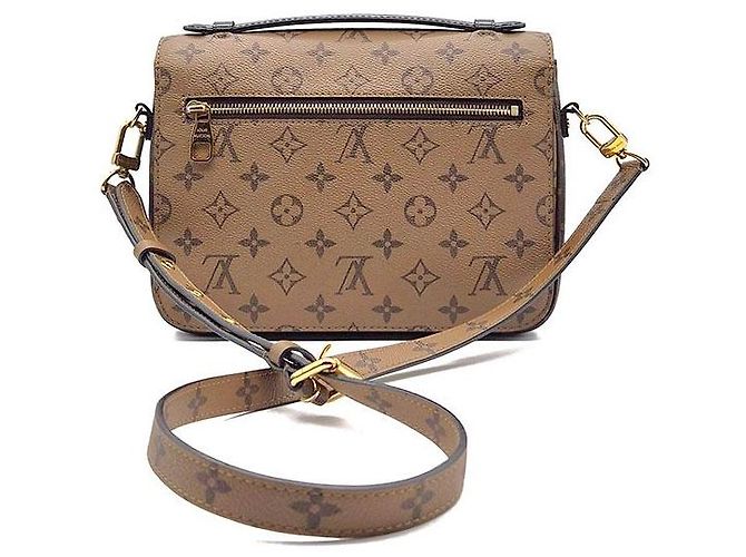 Louis Vuitton Pochette Metis Monogram Reverse Braun - Ansicht 3