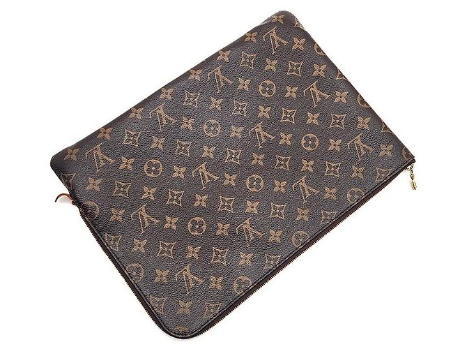 Louis Vuitton Etui Voyage Monogram MM Nero - vista 4