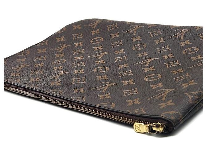Louis Vuitton Etui Voyage Monogram MM Nero - vista 5