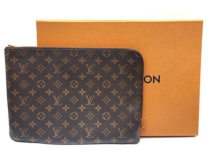 Louis Vuitton Etui Voyage Monogram MM Nero - vista 8