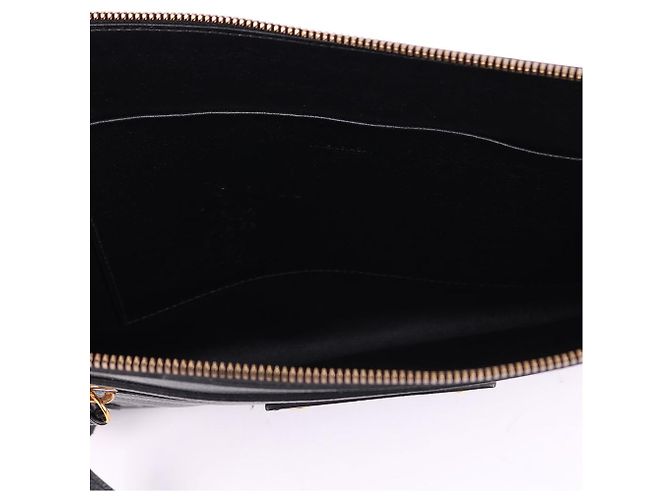 Balenciaga Clutch Neo Classic nera Nero - vista 11