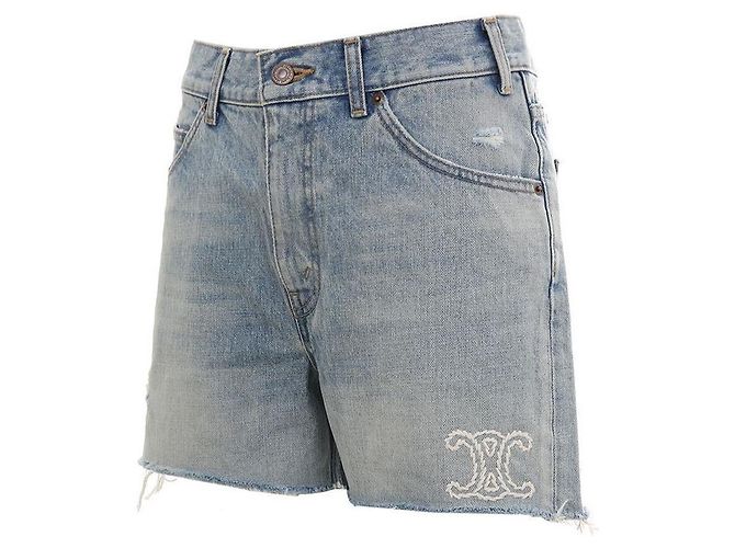 Céline Short Skate Suite Honey Azul - vista 3