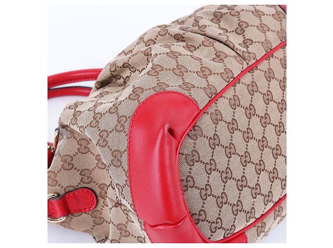 Gucci Tote e Borsa a Spalla Suki Medium Rosso - vista 9