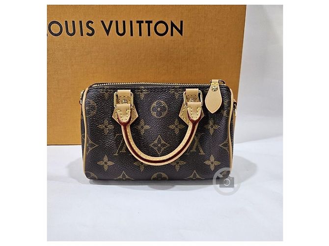 Louis Vuitton Borsa a tracolla Nano Speedy Multicolore - vista 3