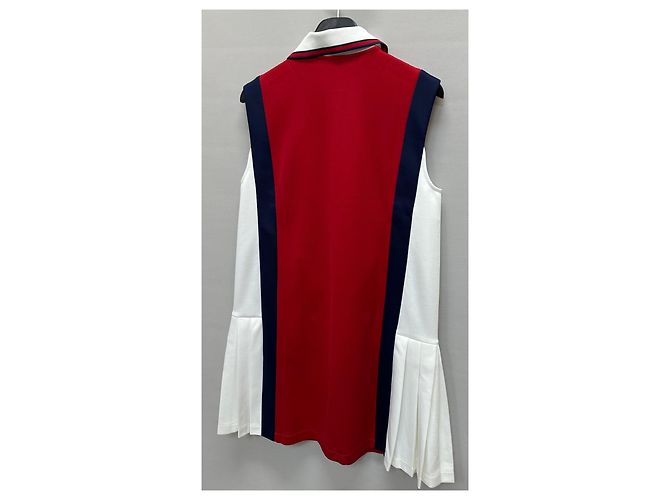Gucci Technisches Jersey-Poloshirt-Kleid Rot - Ansicht 5