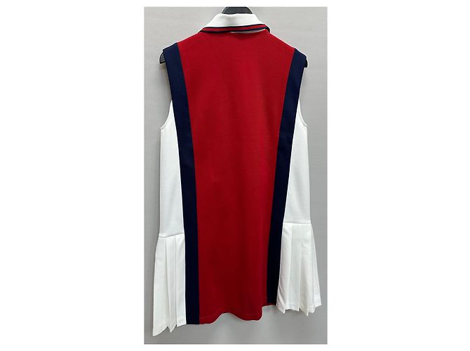 Gucci Technisches Jersey-Poloshirt-Kleid Rot - Ansicht 6