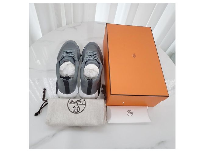 Hermès Bouncing Sneaker für Herren Blau - Ansicht 11