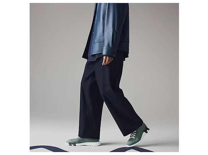 Hermès Bouncing Sneaker für Herren Blau - Ansicht 3