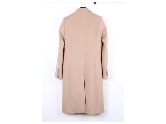 Gucci Single Breasted Women's Wool Coat Orange - view 2
