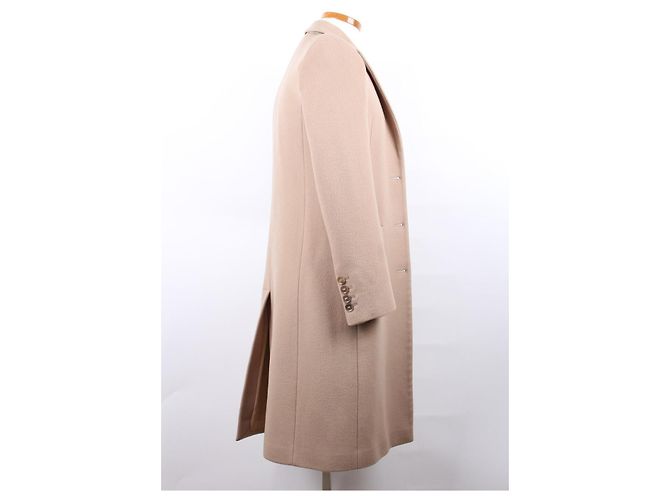 Gucci Single Breasted Women's Wool Coat Orange - view 4