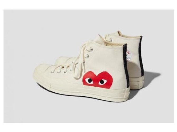 Comme Des Garcons Converse High AZ Multicolore - vista 5