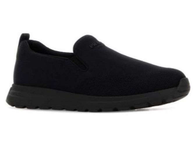 Prada Slip-On Sneaker aus Stretch-Strick - Ansicht 4