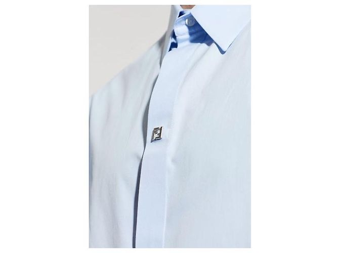 Fendi Camisa de algodón Blanco - vista 4