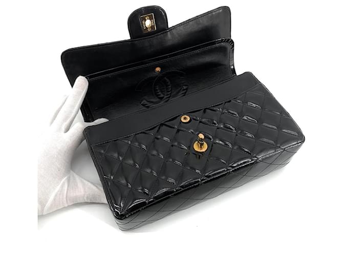 Chanel Borsa a spalla classica media Nero - vista 8