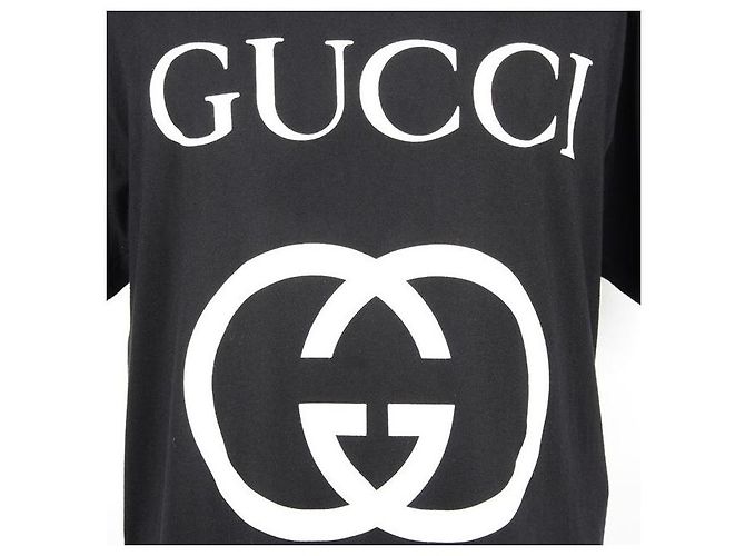 Gucci T-Shirt mit kurzen Ärmeln schwarz - Ansicht 2