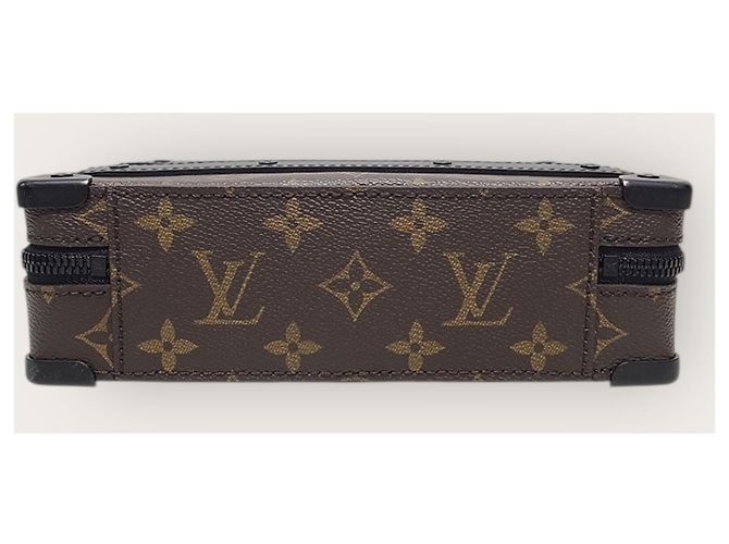 Louis Vuitton Borsa Messenger Soft Trunk con Manico Monogram Marrone - vista 7